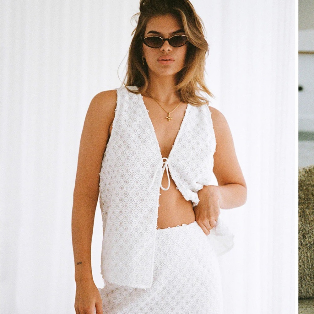 White Lace Top